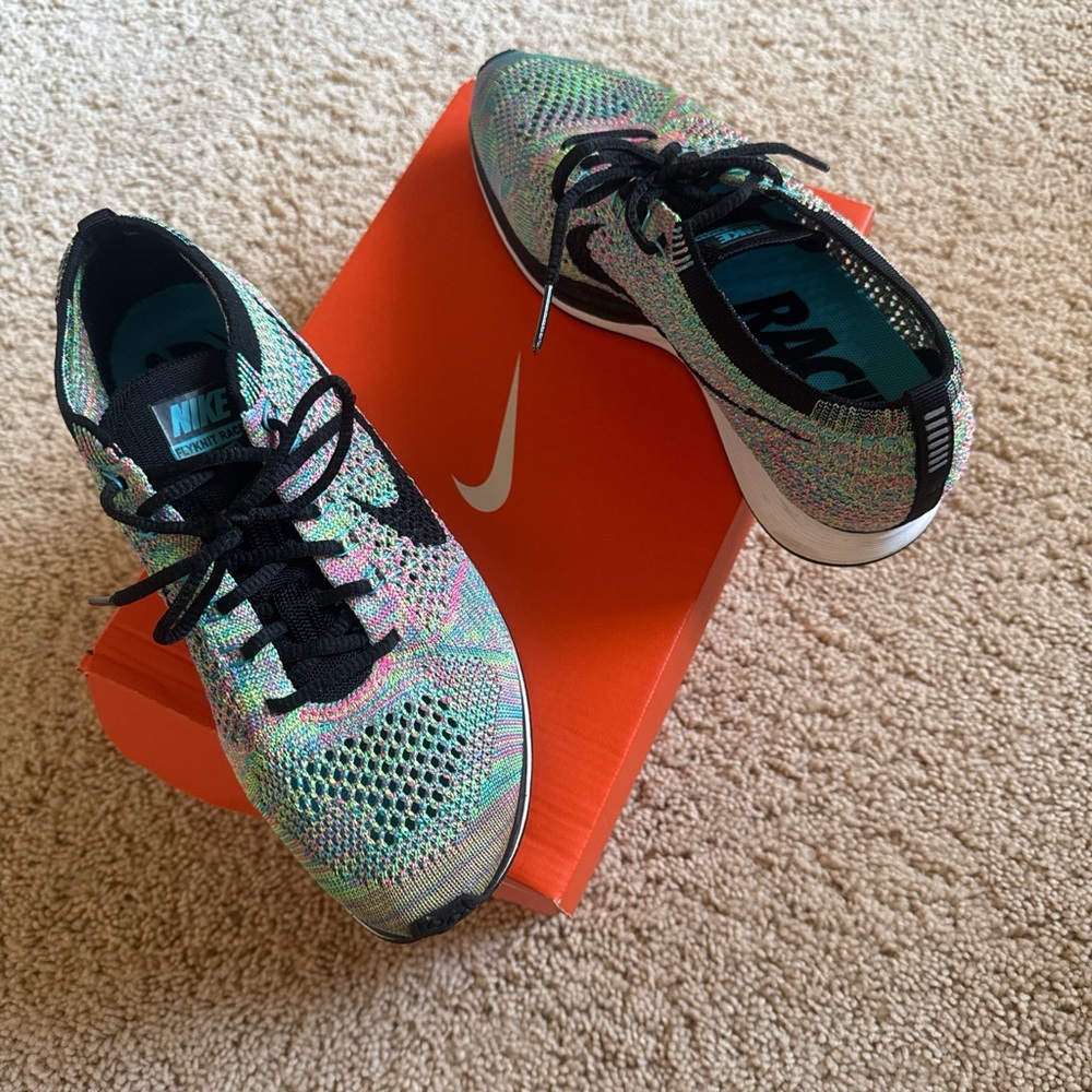 Nike Women's Multicolor Flyknit Racers
